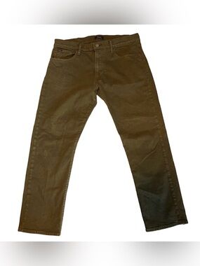 Polo Ralph Lauren Jeans Mens 34 Green R5947 Inseam 30”